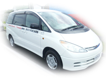 8 seater people mover rental